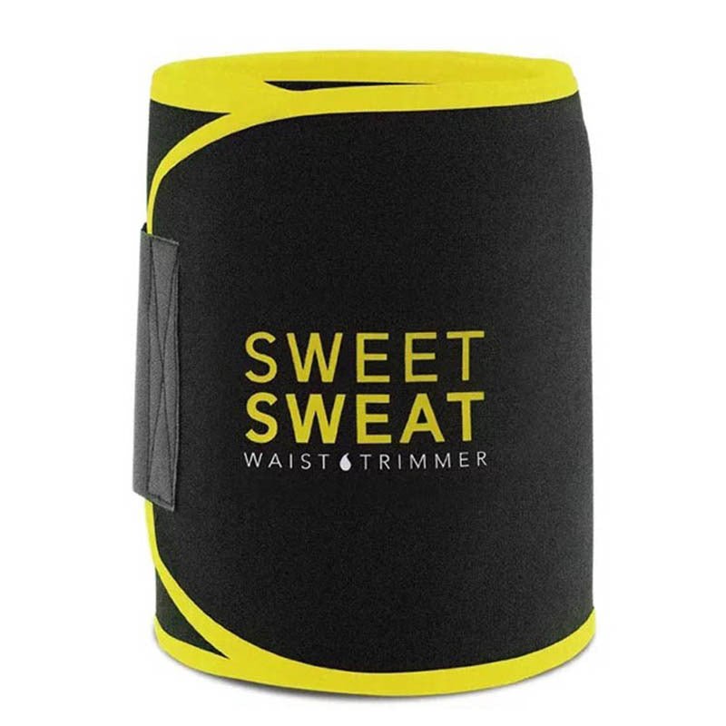 Sweet Sweat Waist Trimmer - Premium Sweat Enhancing Fitness Belt for Women & Men - 5 Adjustable Sizes