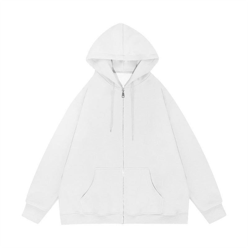 Men & Women Casual Cotton Hooded Fleece Drawstring Hoodie