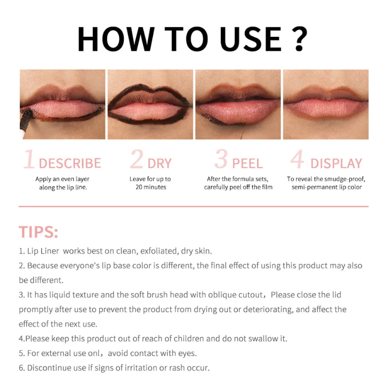 Stay All Day Lip Stain – Peel-Off Matte with Hyaluronic Acid