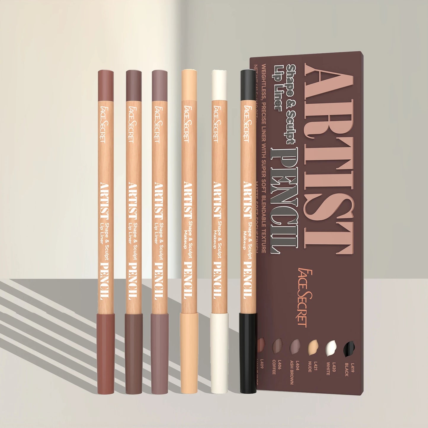 Face Secret Lip Liner Collection – Smooth, Blendable & Perfectly Defined Lips