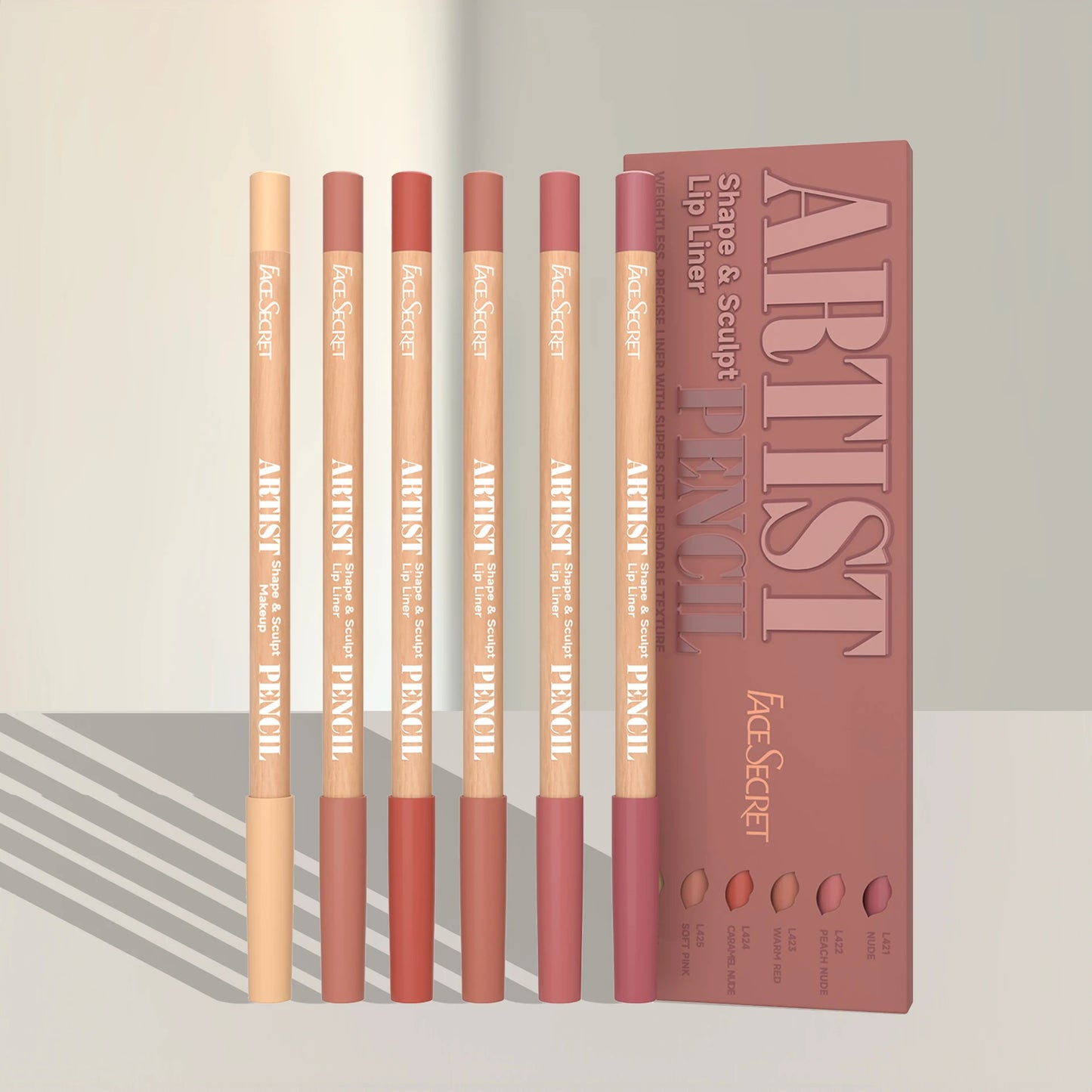 Face Secret Lip Liner Collection – Smooth, Blendable & Perfectly Defined Lips