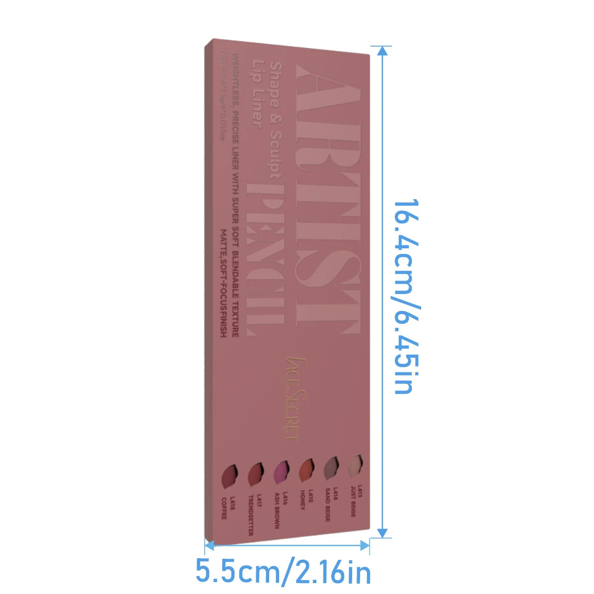 Face Secret Lip Liner Collection – Smooth, Blendable & Perfectly Defined Lips