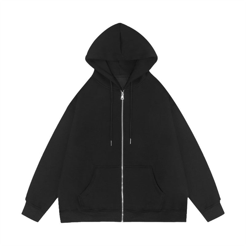 Men & Women Casual Cotton Hooded Fleece Drawstring Hoodie