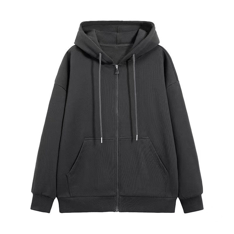 Men & Women Casual Cotton Hooded Fleece Drawstring Hoodie