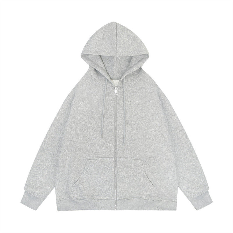 Men & Women Casual Cotton Hooded Fleece Drawstring Hoodie