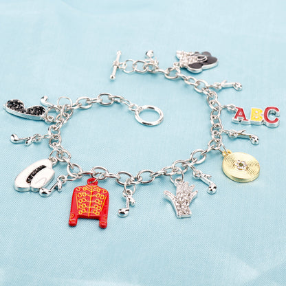 Limited Edition Pop Icon Inspired Charm Bracelet