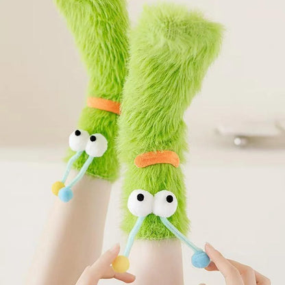 CozyEyes™ Plush Home Socks