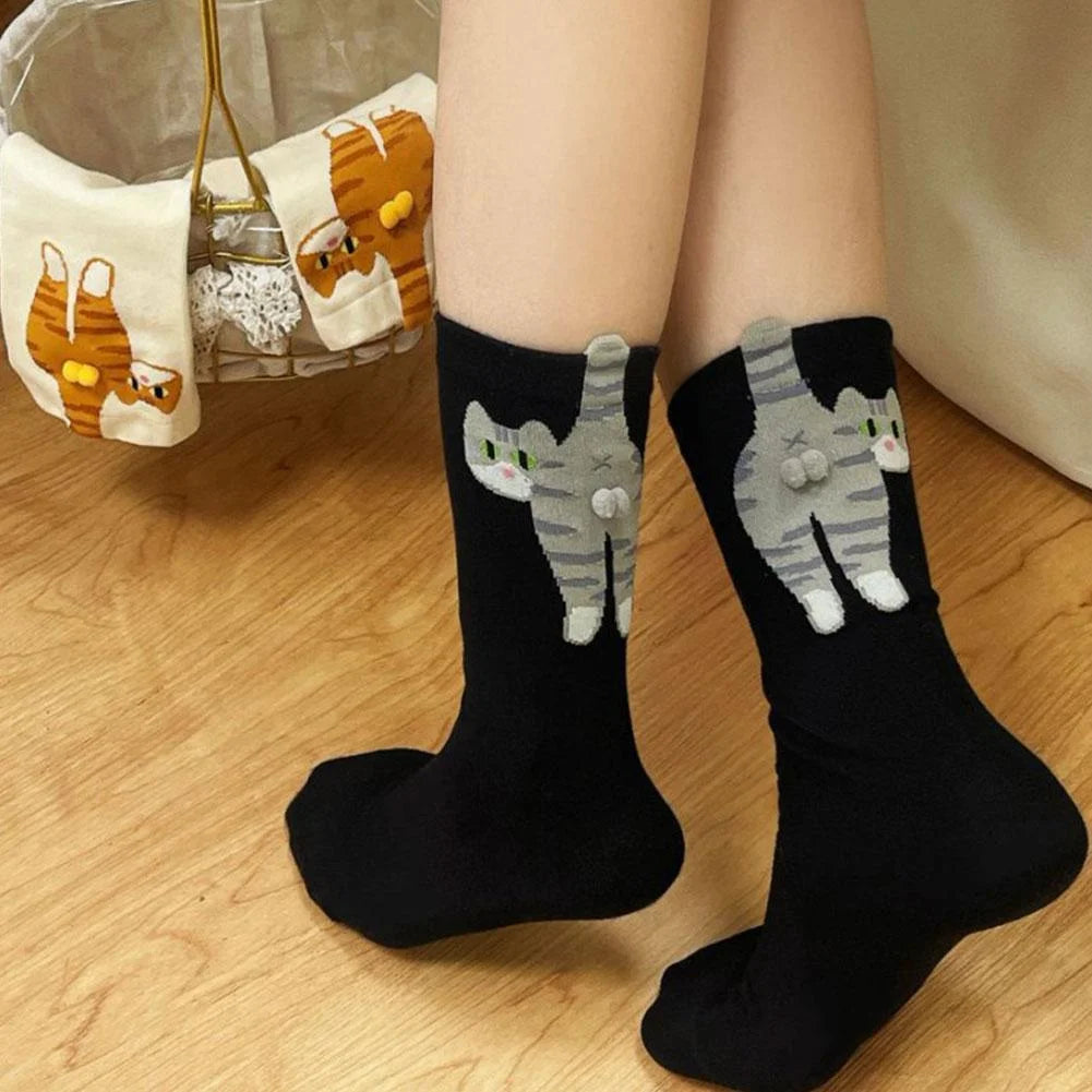CozyEyes™ Plush Home Socks