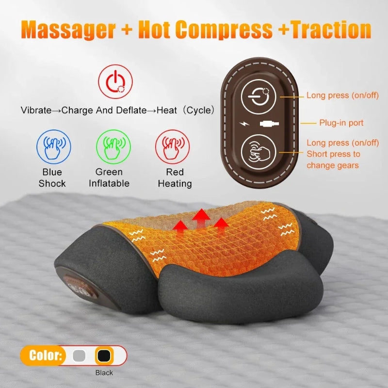 Cosseal™ Smart Heated Neck & Back Relief Pillow