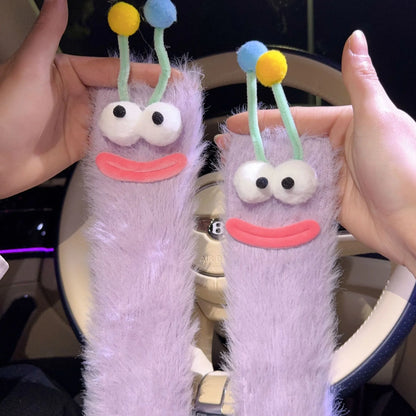 CozyEyes™ Plush Home Socks