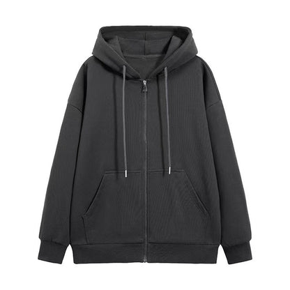 Men & Women Casual Cotton Hooded Fleece Drawstring Hoodie