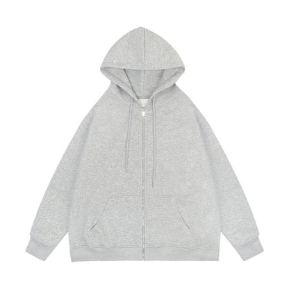 Men & Women Casual Cotton Hooded Fleece Drawstring Hoodie